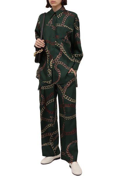 Шелковая рубашка VICTORIA BECKHAM, арт. 1122WSH003323A, фото 2