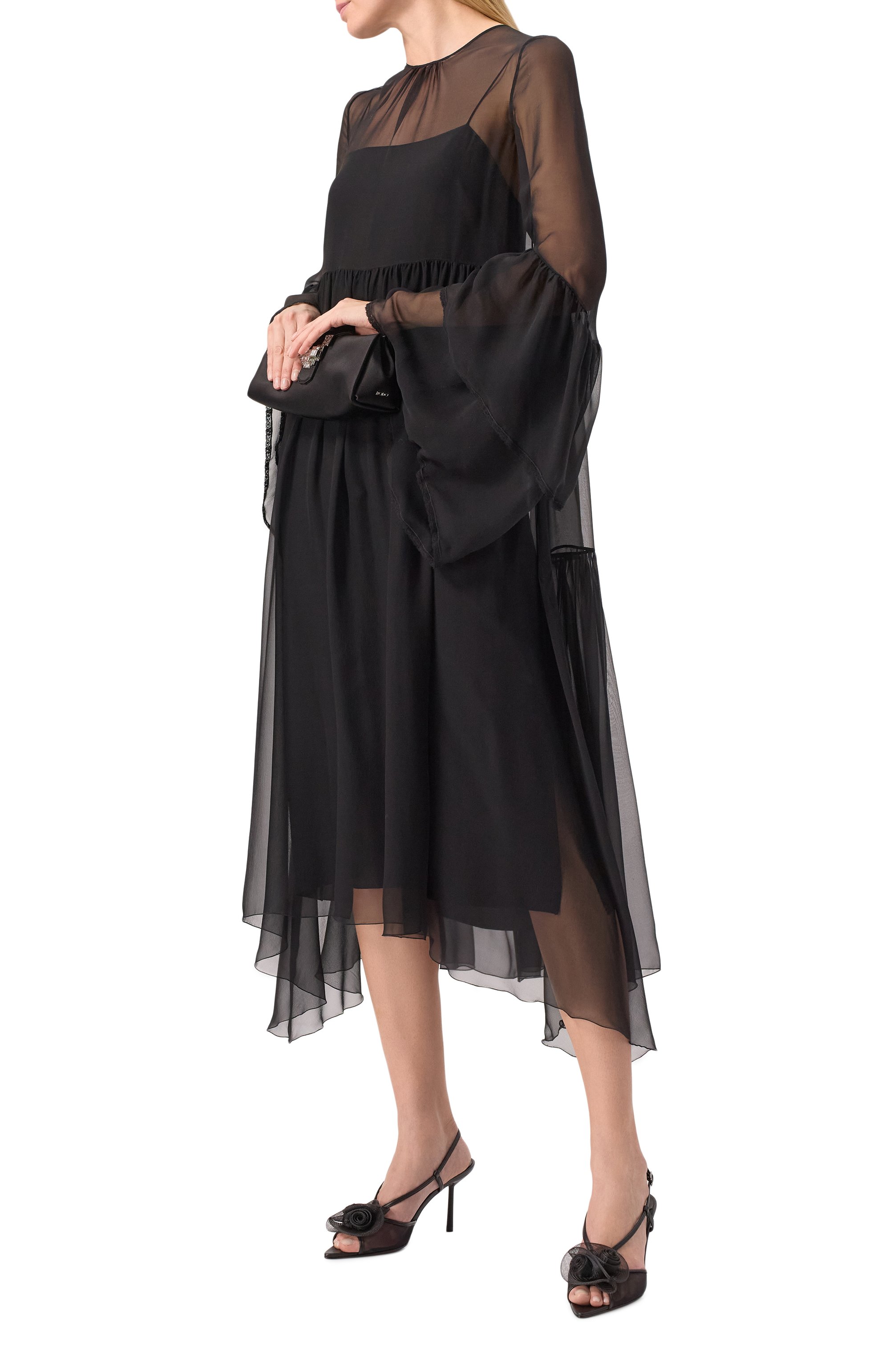 Текстильные босоножки LE SILLA, арт. 5316D080BXPPNEM/, фото 2