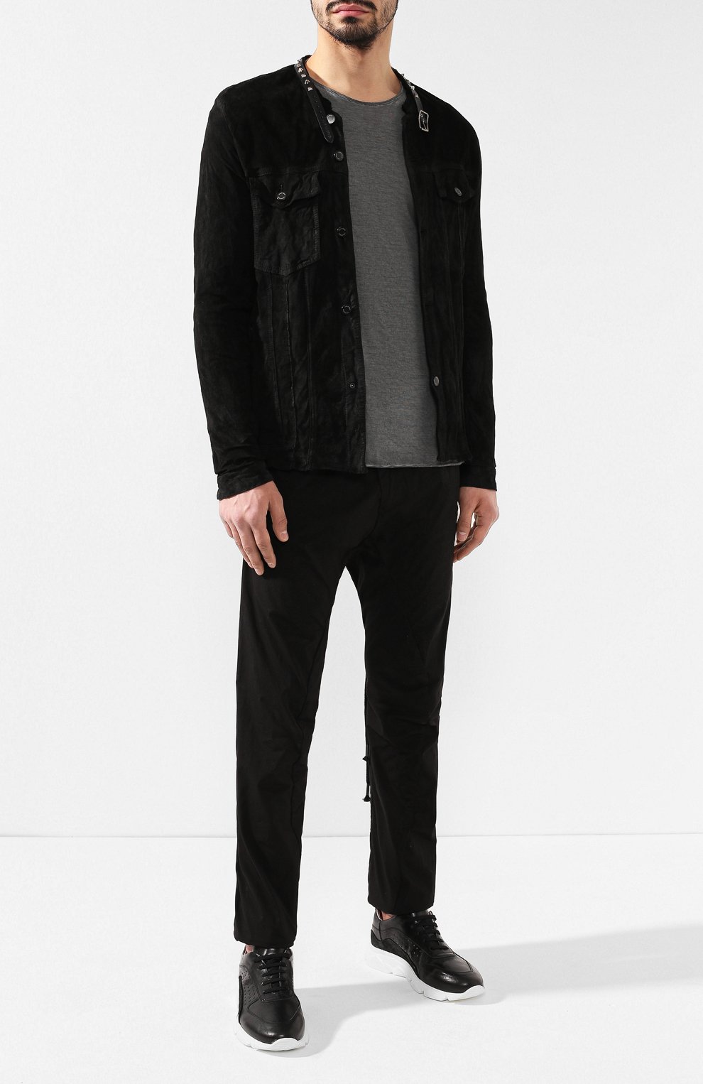 Кожаная куртка GIORGIO BRATO, арт. GU19S9015VBIS, фото 2