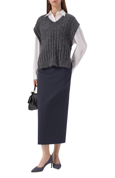 Замшевые туфли cardinale 60 DOLCE & GABBANA, арт. CD1839/A1275, фото 3