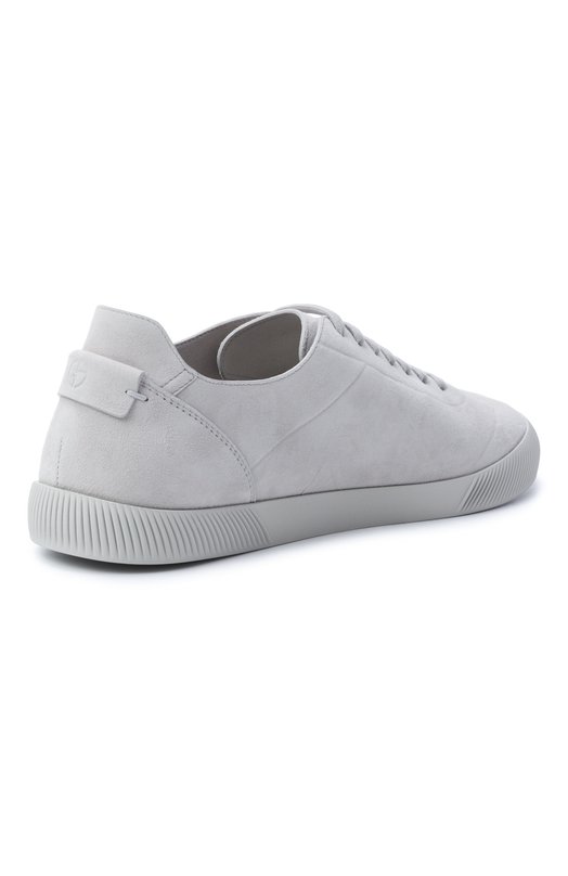 Замшевые кеды Giorgio Armani GM003225/AF20839 Серый  GM003225/AF20839 Фото 4