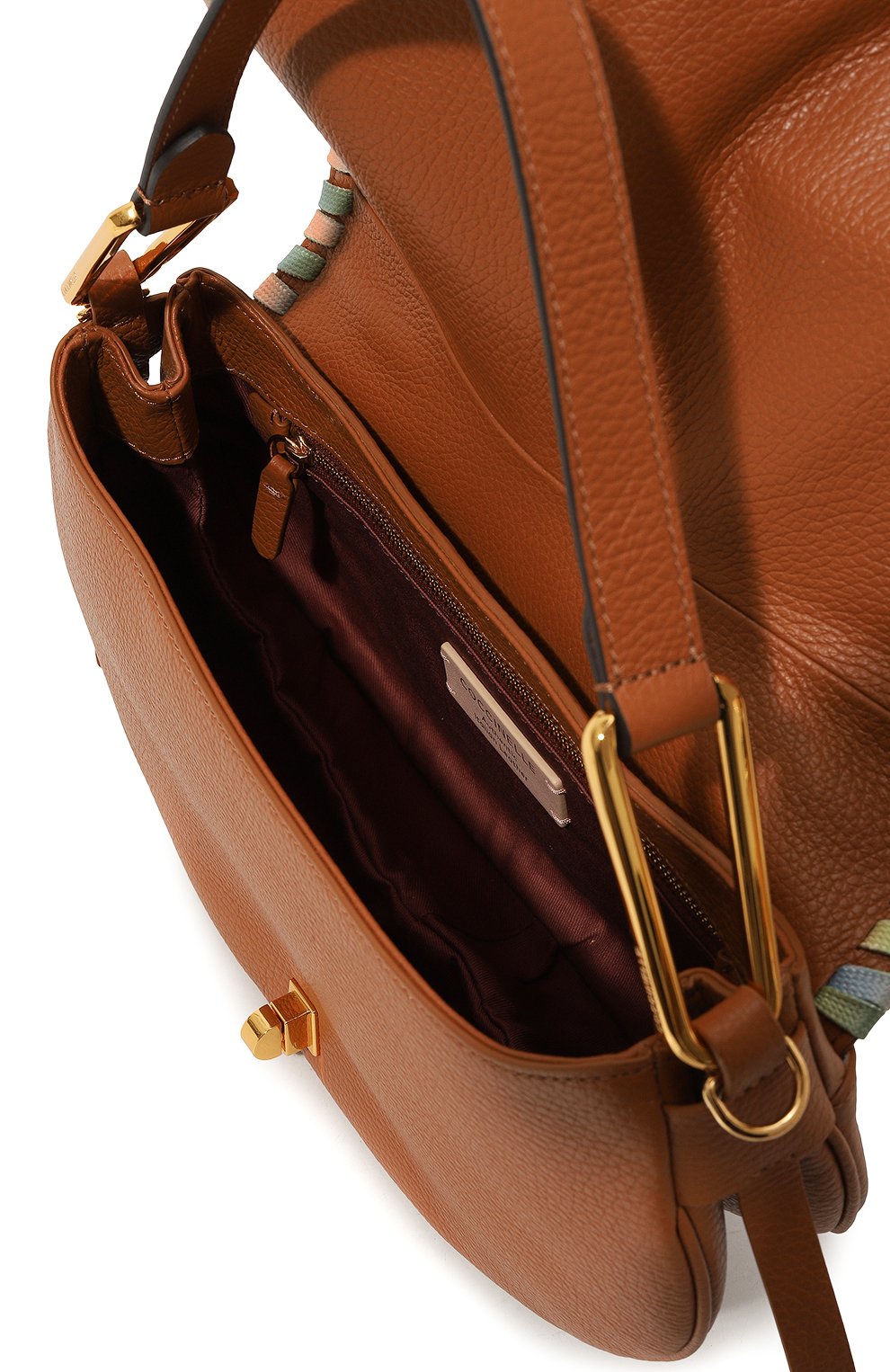 Сумка magie COCCINELLE коричневого цвета по цене 44900 руб., арт. E1Q41180301, фото 5 Сумка magie COCCINELLE, арт. E1Q41180301, фото 5