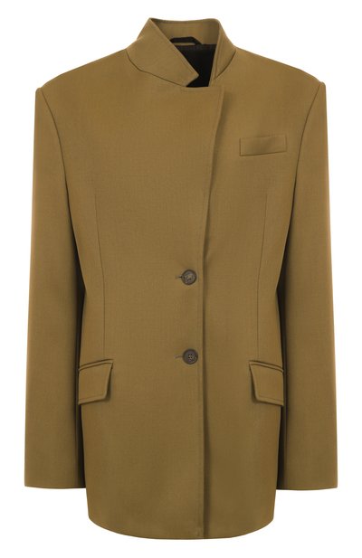 Женский шерстяной жакет THE ATTICO, арт. 251WCG00084/WWW065AA