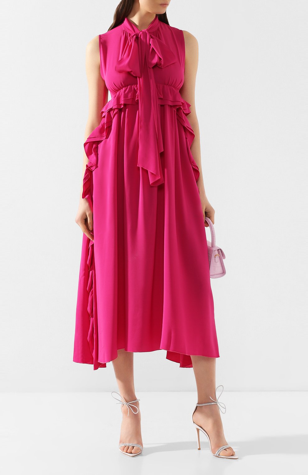 Кожаные босоножки montecarlo GIANVITO ROSSI, арт. G61408.15RIC.XCNBIBI, фото 2