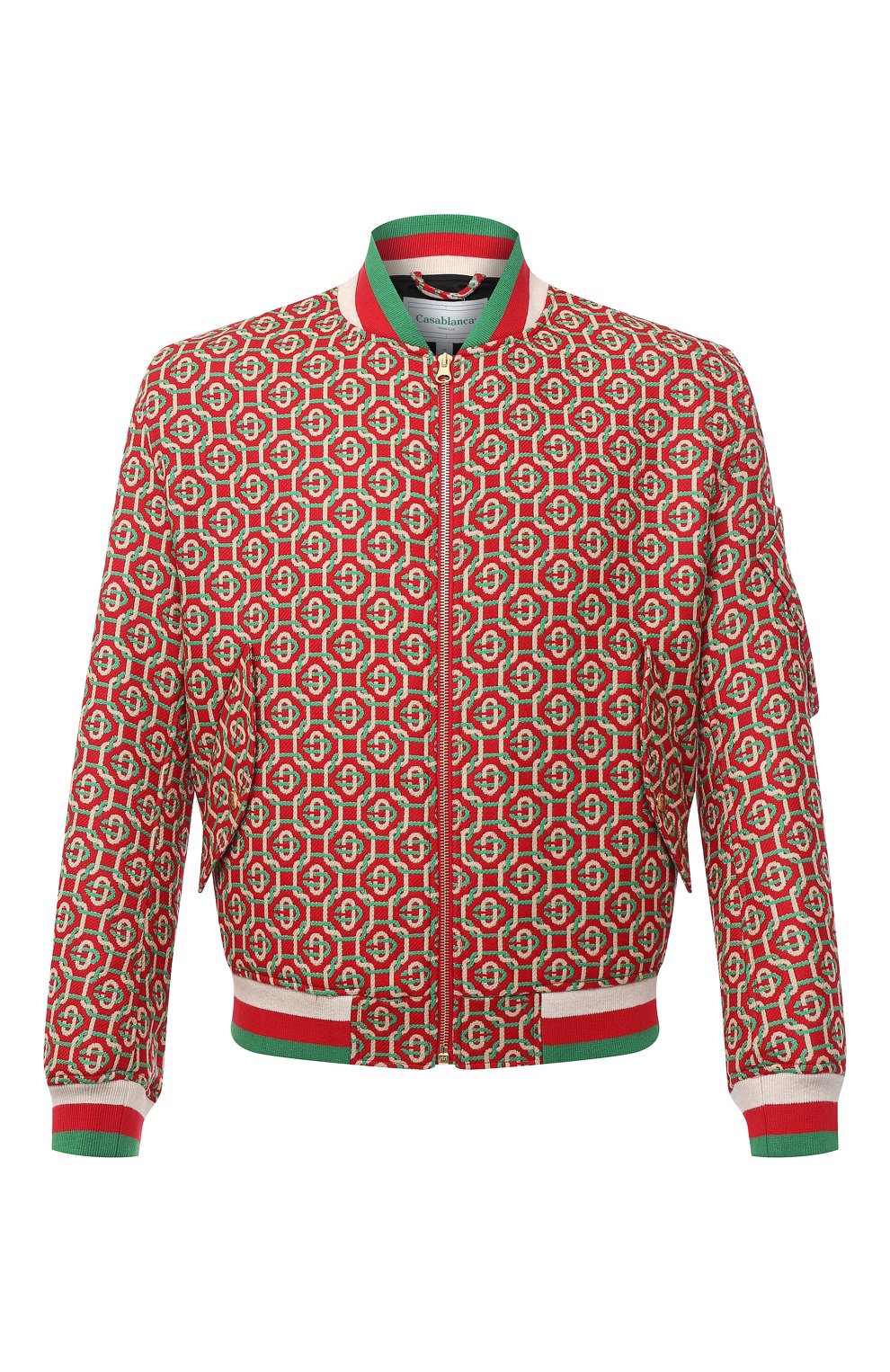Шерстяной бомбер CASABLANCA, арт. MS21-JK-036 RED, фото 1