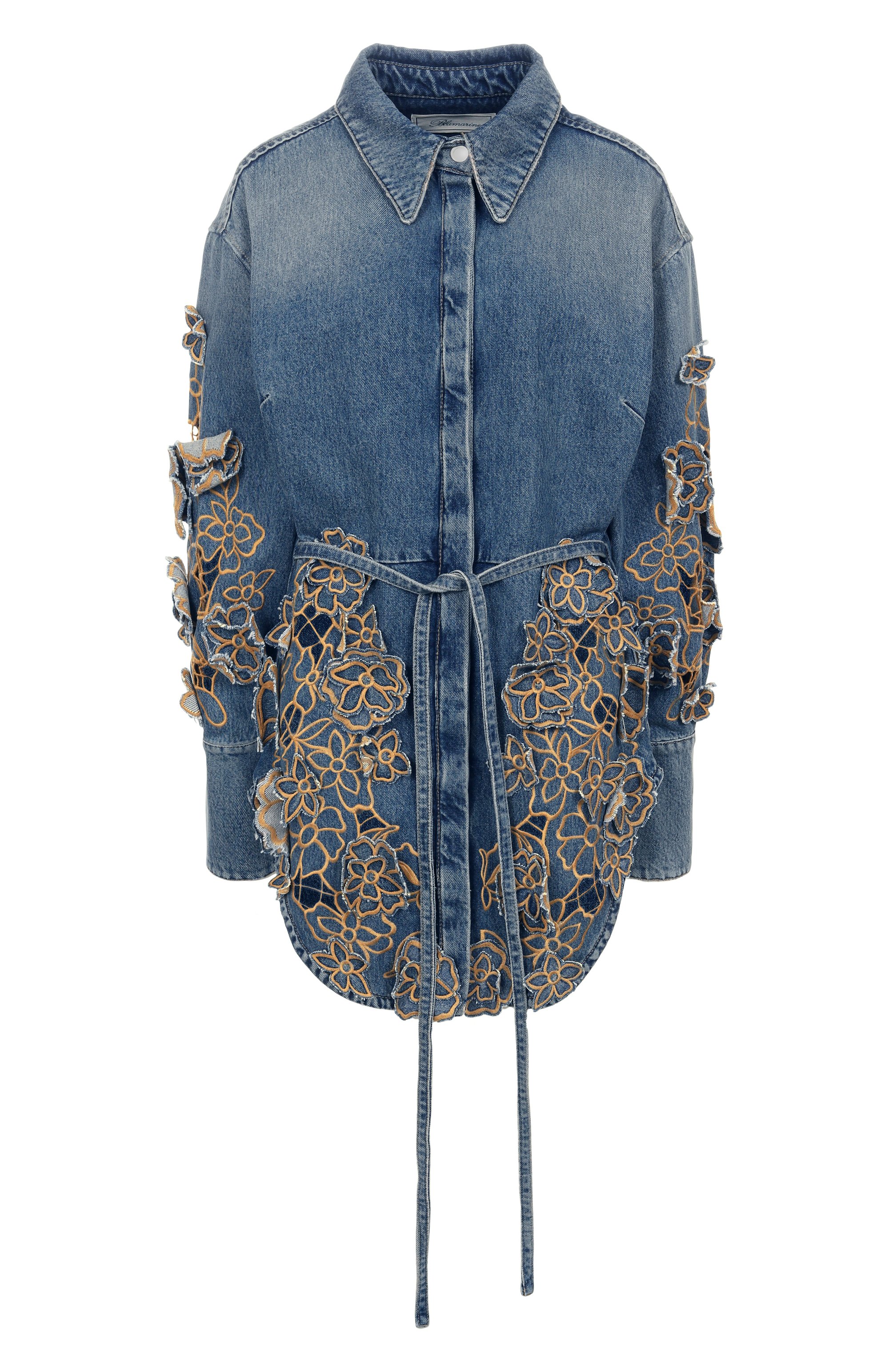 Джинсовая рубашка BLUMARINE, арт. 4J129A, фото 1