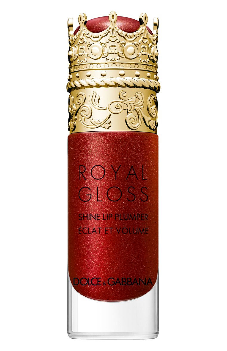 Блеск для губ с эффектом объема royal gloss, precious red DOLCE & GABBANA  цвета, арт. 30701227DG | Фото 1 (Региональные ограничения белый список (Axapta Mercury): Не проставлено; Финишное покрытие: Блестящий; Нос: Не проставлено)