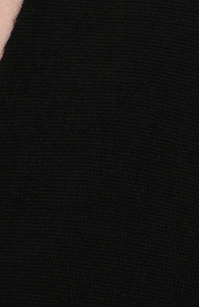 Кашемировый пуловер RICK OWENS черного цвета по цене 67700 руб., арт. RP21S3623/WS, фото 5 Кашемировый пуловер RICK OWENS, арт. RP21S3623/WS, фото 5