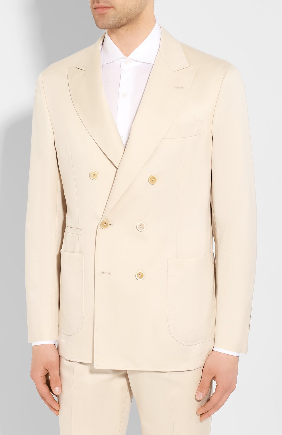 Костюм из смеси шерсти и хлопка BRUNELLO CUCINELLI, арт. MH212LDBH, фото 2