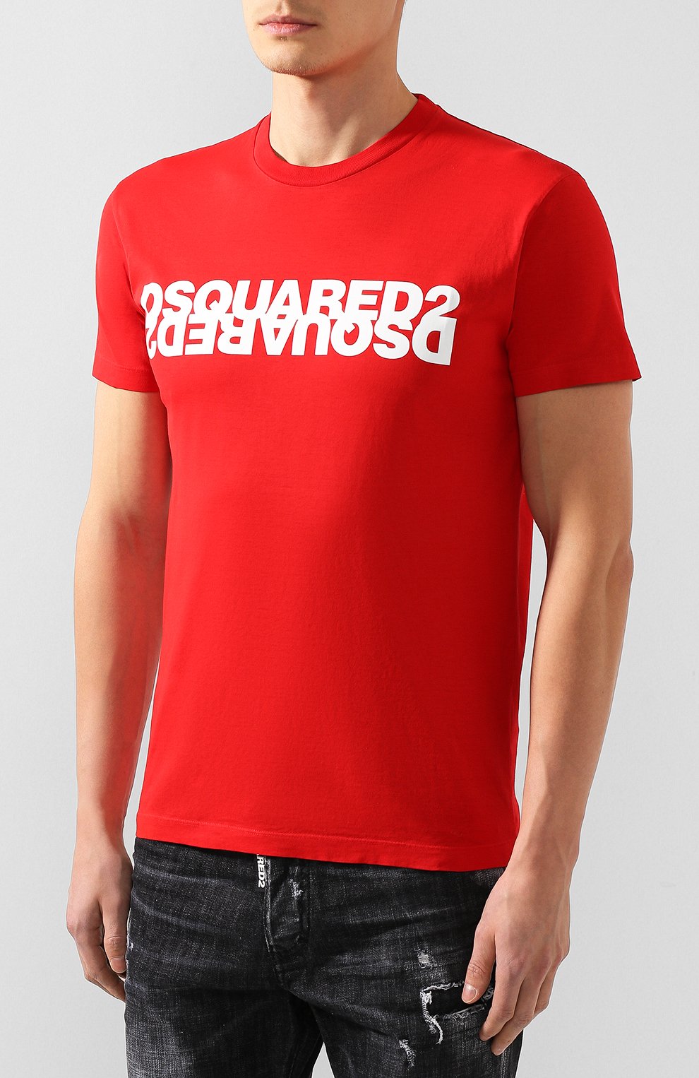 Хлопковая футболка DSQUARED2, арт. S74GD0635/S22427, фото 3
