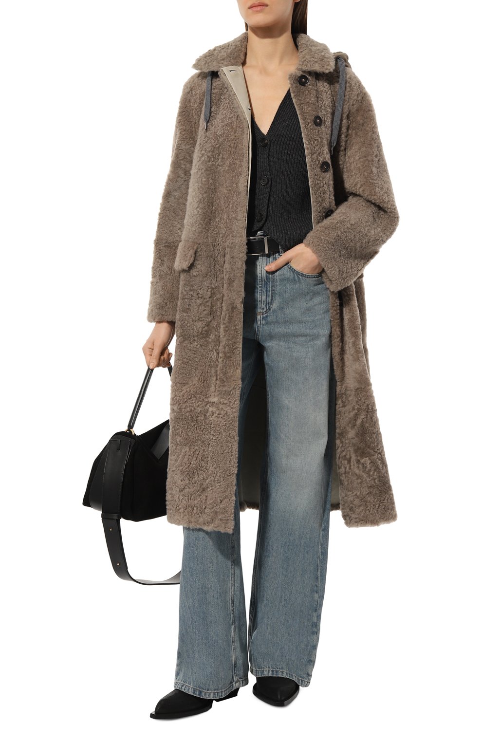 Дубленка из овчины BRUNELLO CUCINELLI, арт. MPMBP9778, фото 2