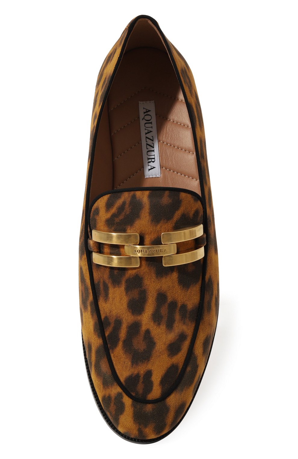 Замшевые лоферы brandi AQUAZZURA, арт. BDIFLAM0-ASG-C80, фото 6