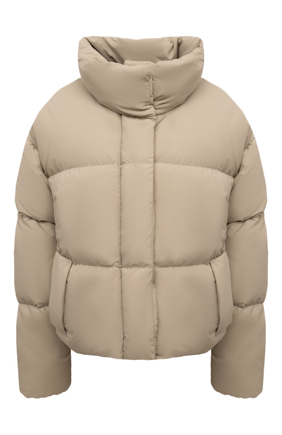 Пуховик LEMPELIUS бежевого цвета по цене 92400 руб., арт. 222 NEA/3050, фото 1 Пуховик LEMPELIUS, арт. 222 NEA/3050, фото 1