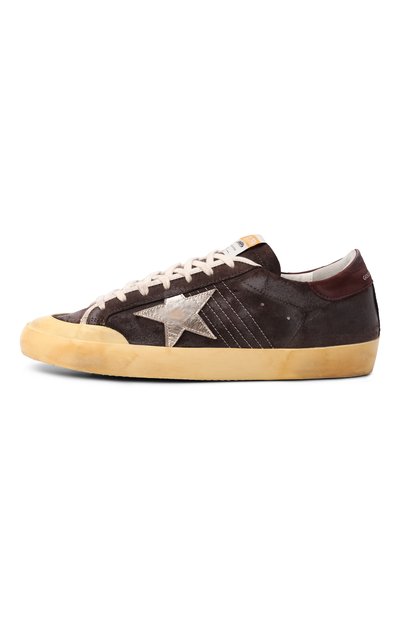 Замшевые кеды super-star GOLDEN GOOSE DELUXE BRAND, арт. GMF00107.F003375, фото 4