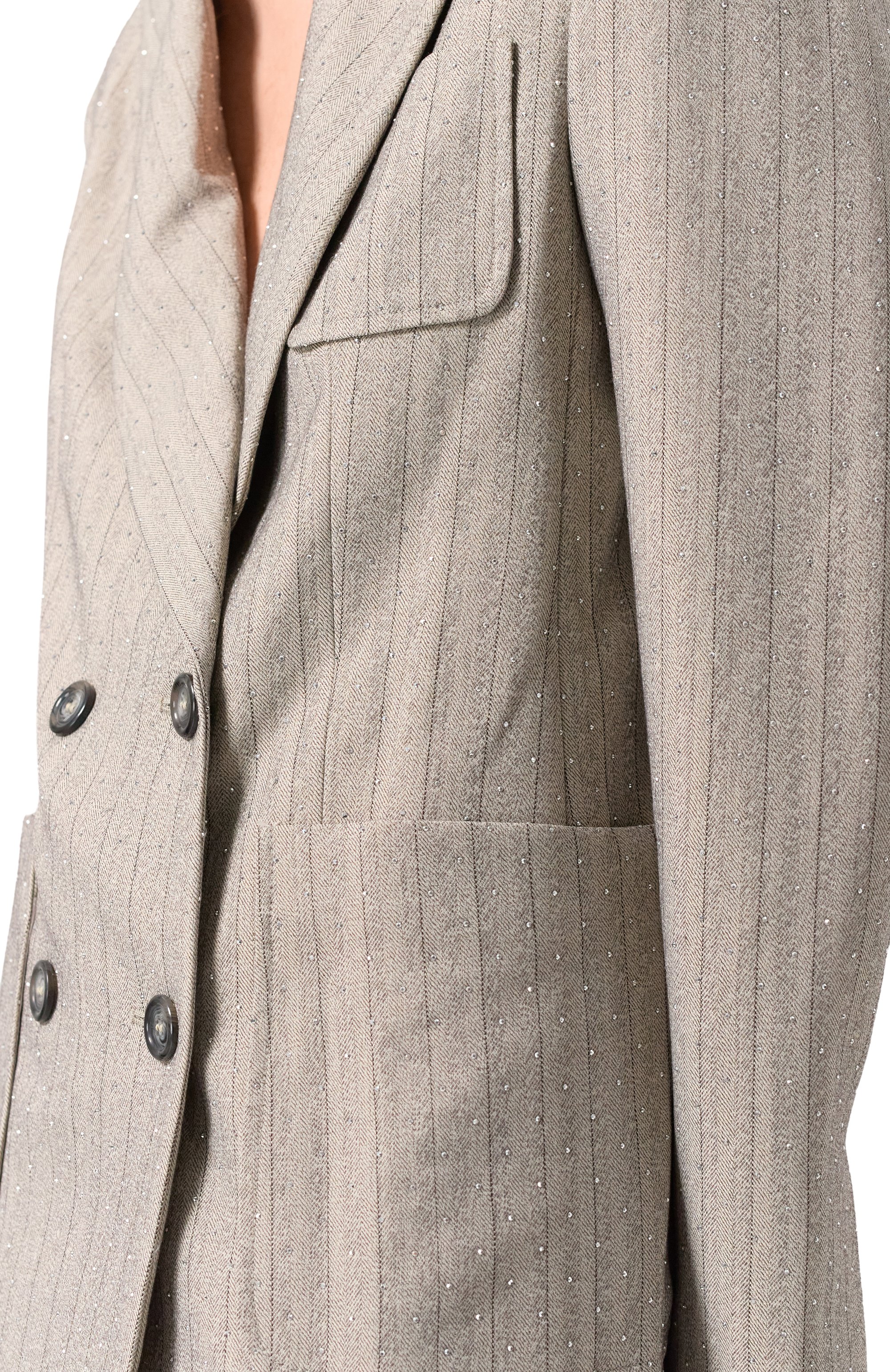 Жакет с отделкой стразами FORTE DEI MARMI COUTURE, арт. 24WF3407, фото 5