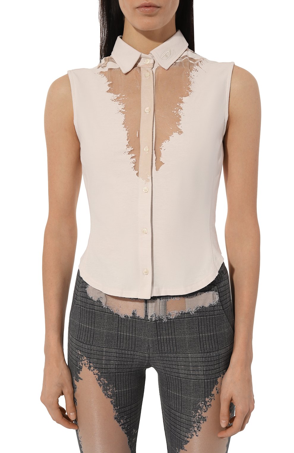 Хлопковый топ DIESEL, арт. A17069/0SHAY, фото 3