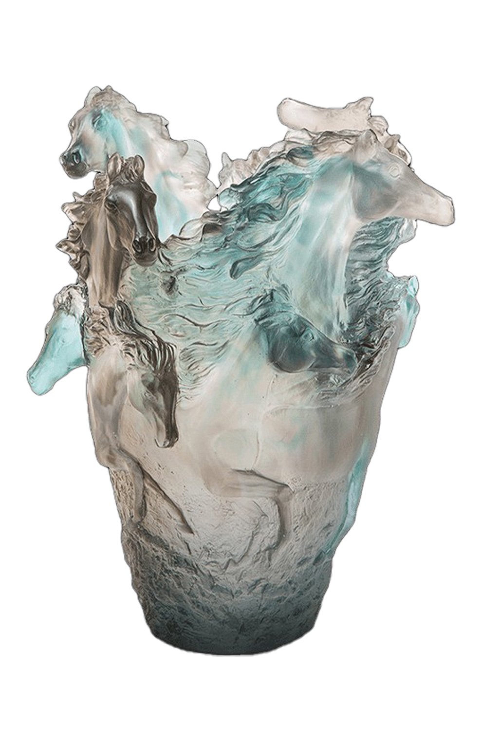 Ваза horse DAUM серого цвета по цене 2850000 руб., арт. 05358-1, фото 1 Ваза horse DAUM, арт. 05358-1, фото 1