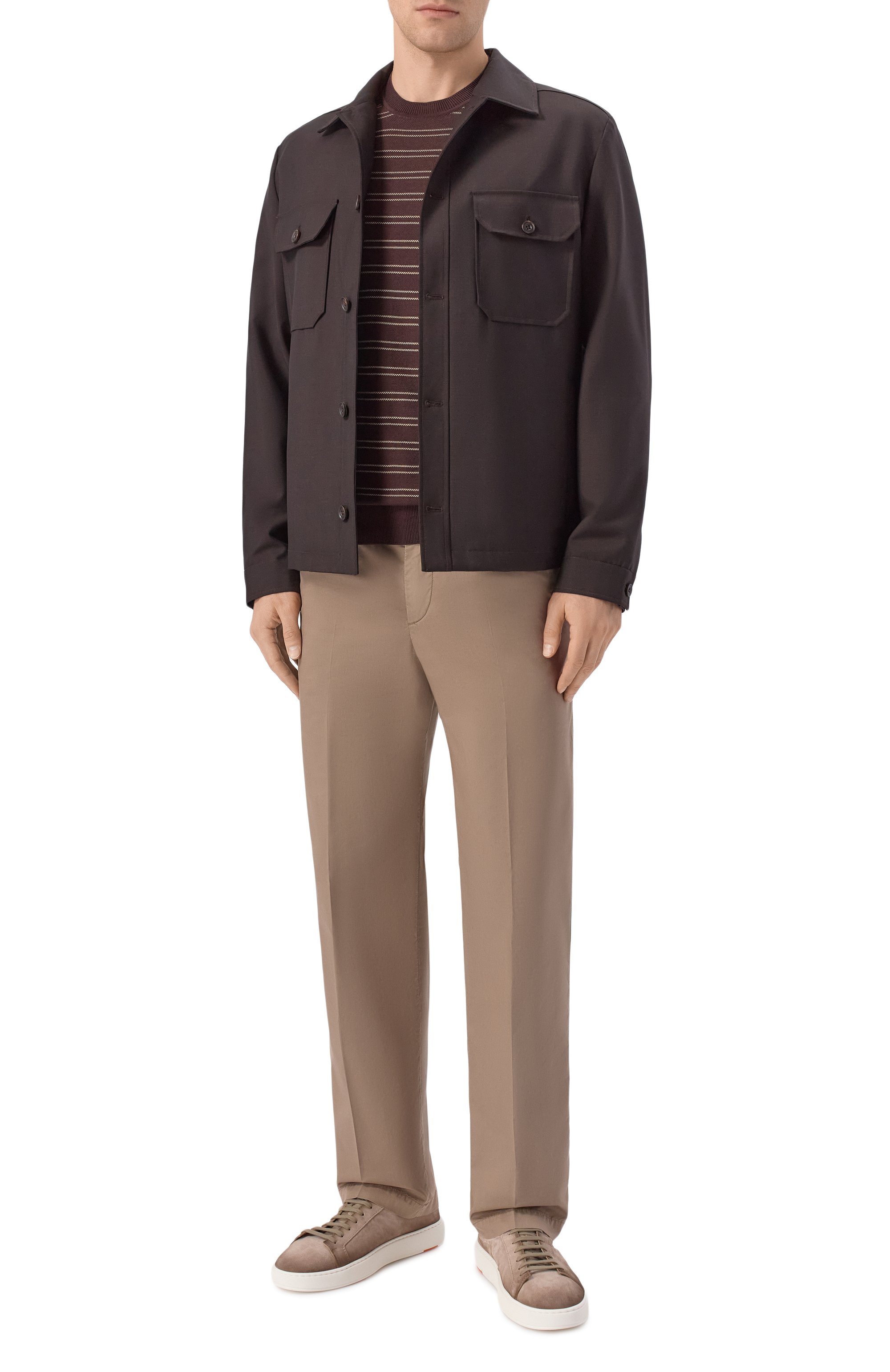 Джемпер из хлопка и лиоцелла BOSS, арт. 50560482, фото 2