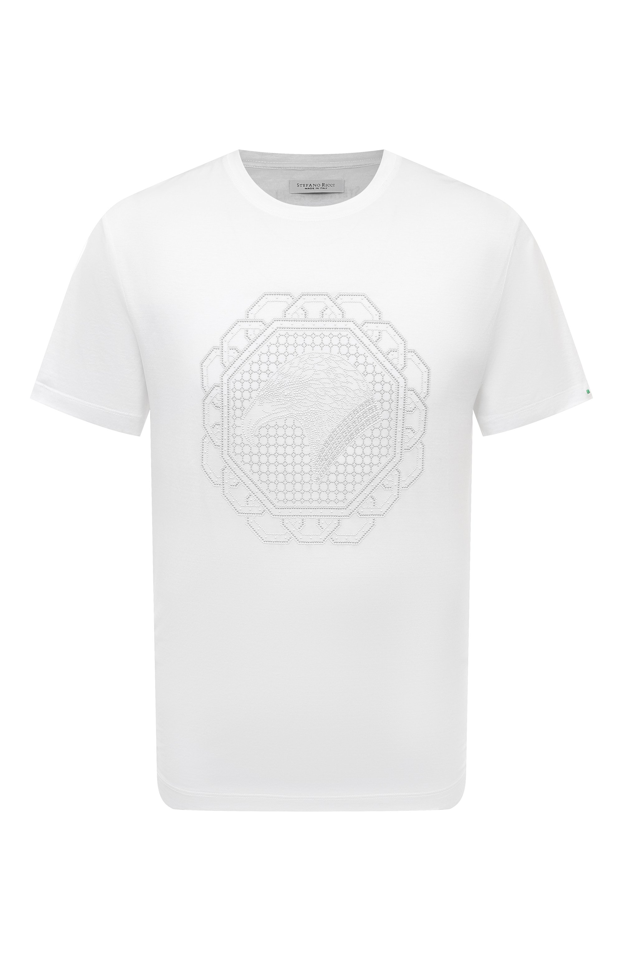 Хлопковая футболка STEFANO RICCI, арт. MNH4103160/TE0001, фото 1