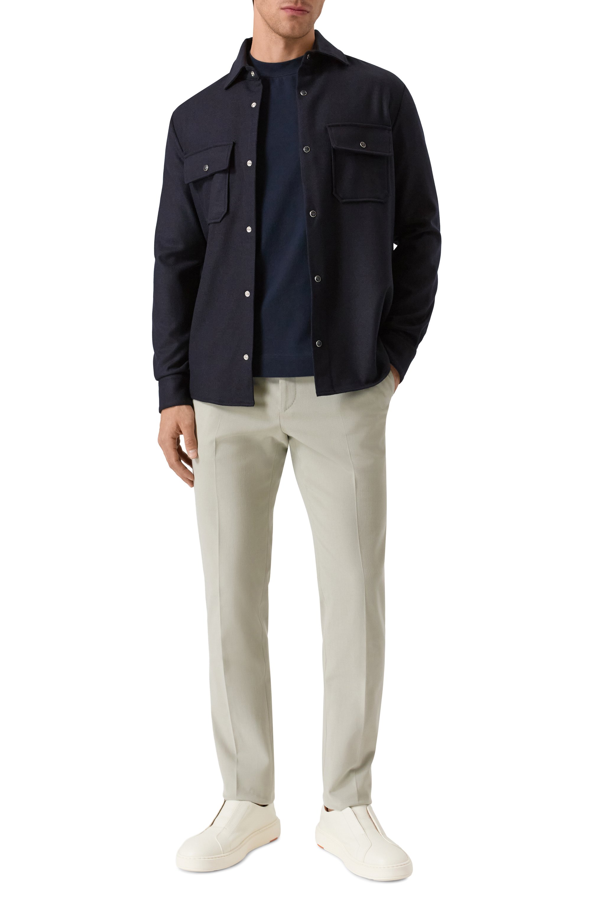 Куртка-рубашка из шерсти и кашемира MARCO PESCAROLO, арт. NEXT/5234, фото 2