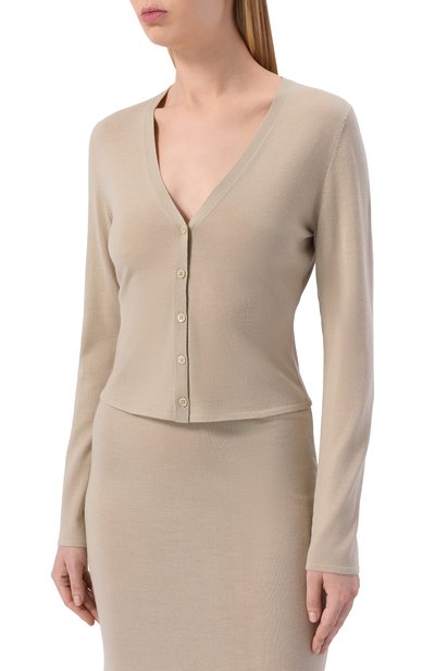 Кардиган из шерсти и шелка 12 STOREEZ, арт. 137329, фото 3