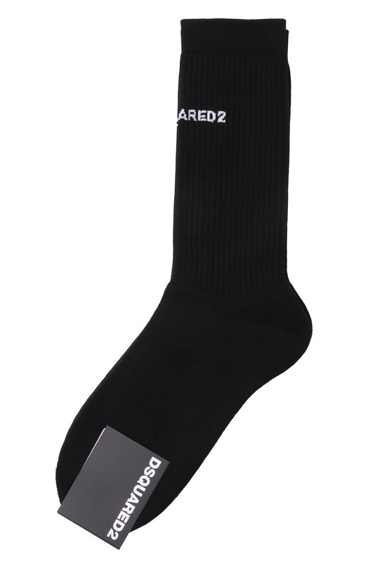 Хлопковые носки Dsquared2 DFV143300 Чёрный DFV143300