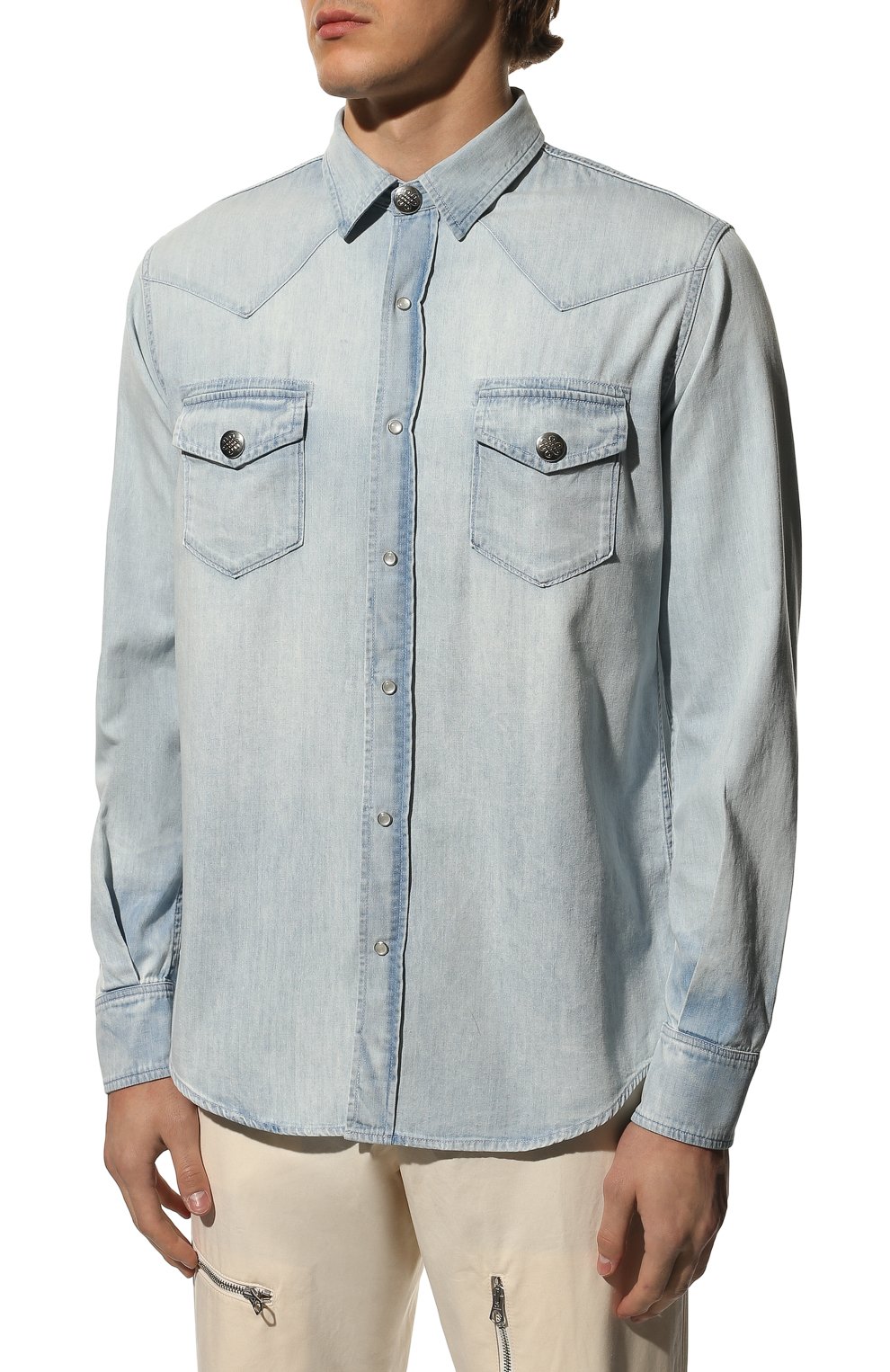 Джинсовая рубашка D.SIMACHEV, арт. ALD05012201/00011-00004, фото 3