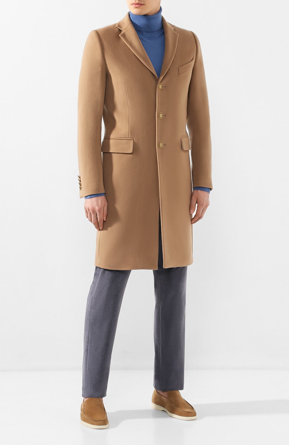 Вельветовые брюки LORO PIANA темно-серого цвета по цене 68300 руб., арт. FAL1514, фото 2 Вельветовые брюки LORO PIANA, арт. FAL1514, фото 2