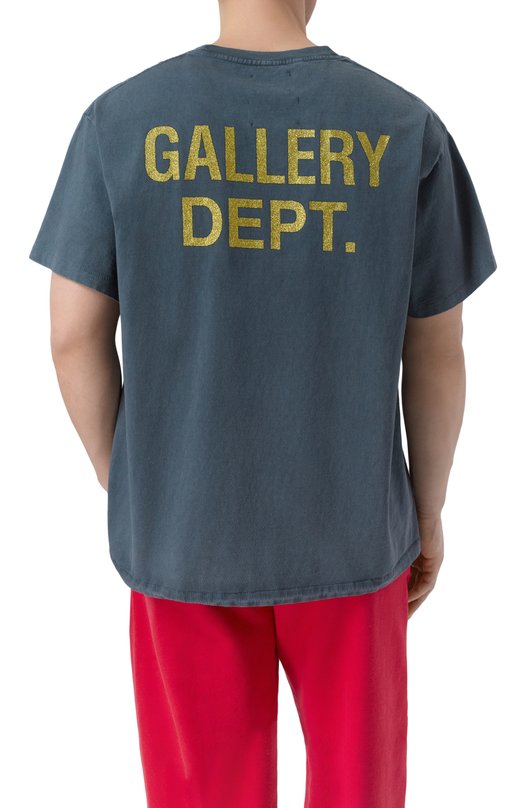 Хлопковая футболка Gallery Dept. TFL-10292 Серый  TFL-10292 Фото 4