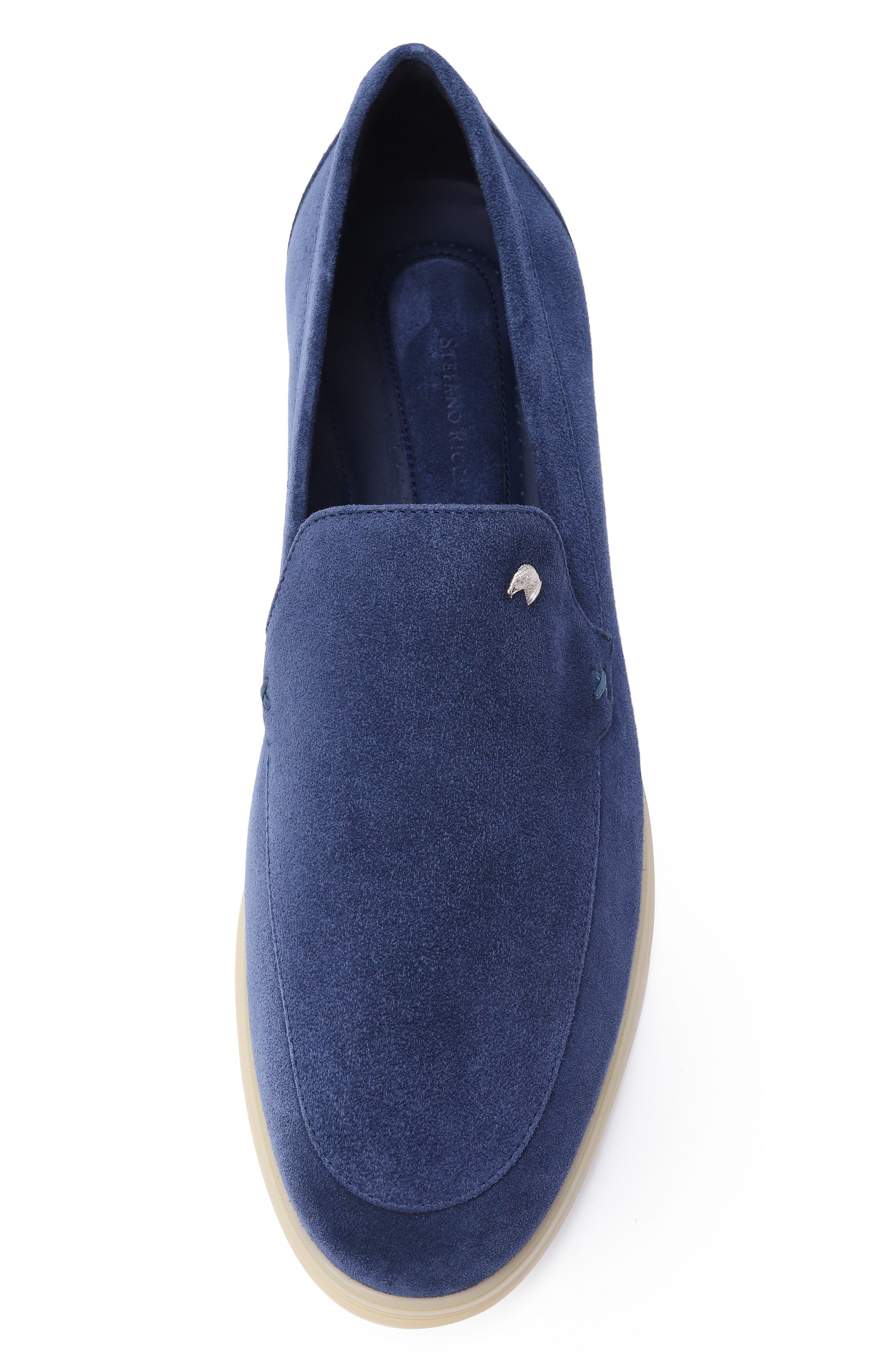 Замшевые лоферы STEFANO RICCI, арт. UC64_G2287/SDP, фото 6