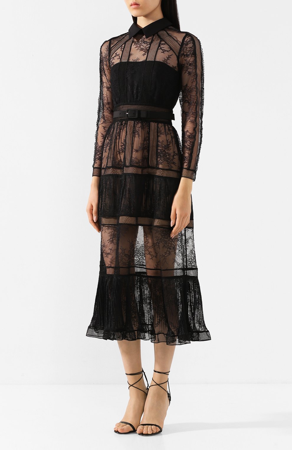 Платье-миди SELF-PORTRAIT, арт. RS20-058M, фото 3