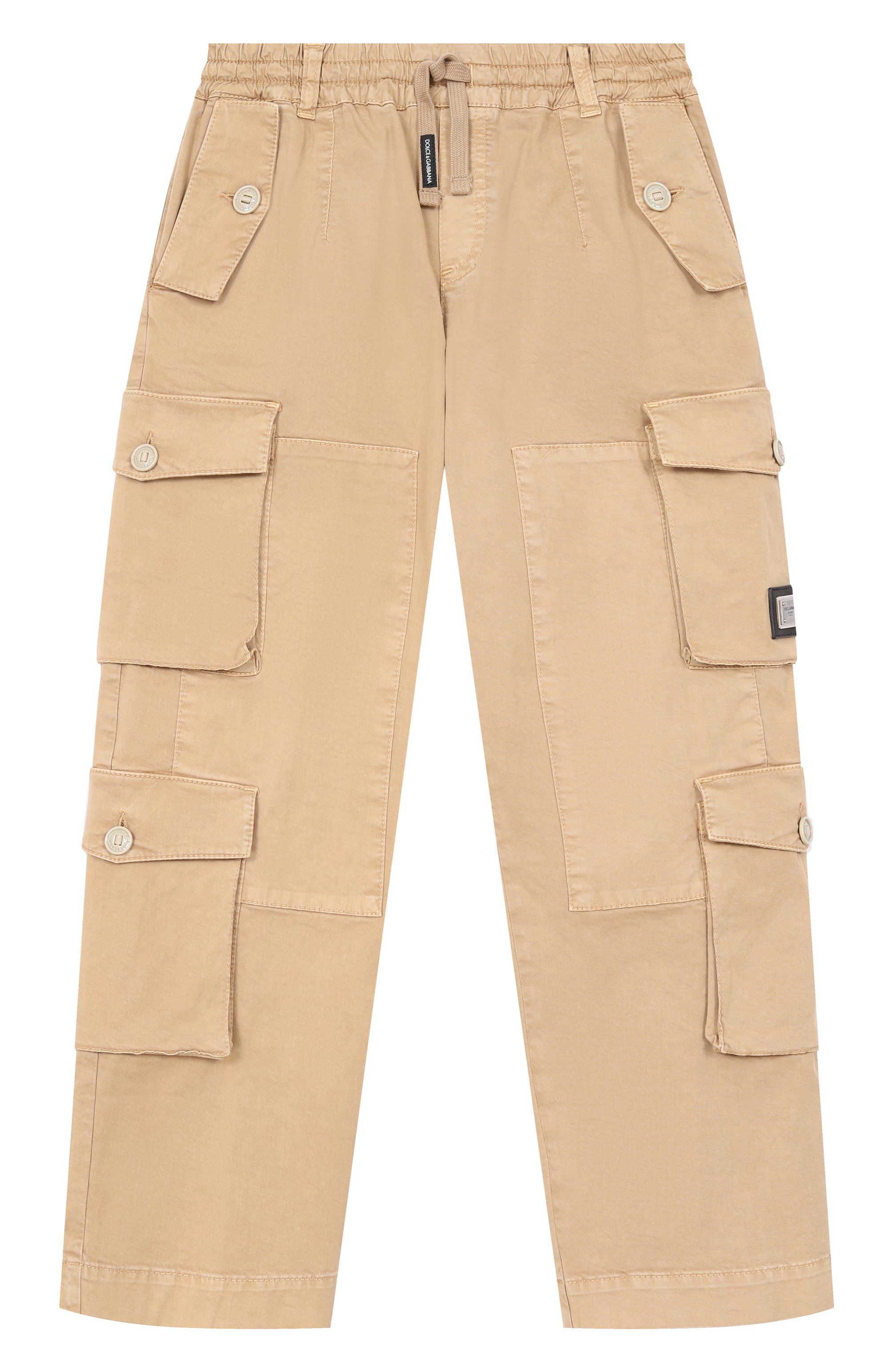 Хлопковые брюки-карго DOLCE & GABBANA, арт. L45P16/LY103_001, фото 1