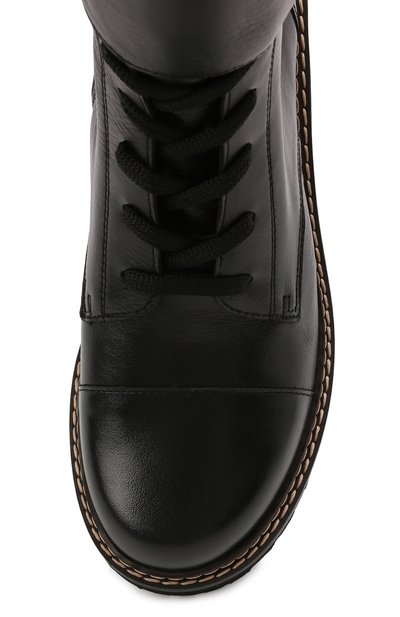 Кожаные ботинки mallory SEE BY CHLOÉ черного цвета по цене 66900 руб., арт. SB33080A/14000, фото 5 Кожаные ботинки mallory SEE BY CHLOÉ, арт. SB33080A/14000, фото 5