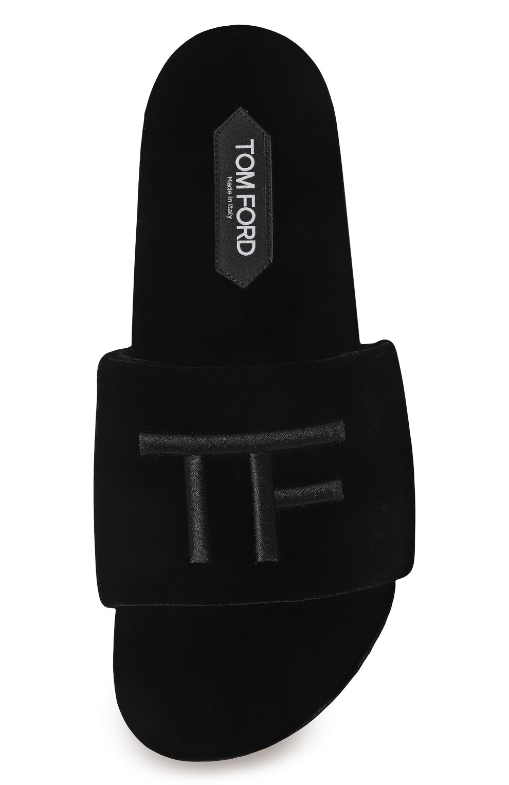 Текстильные шлепанцы TOM FORD, арт. J1376T/TVE009U9000, фото 6