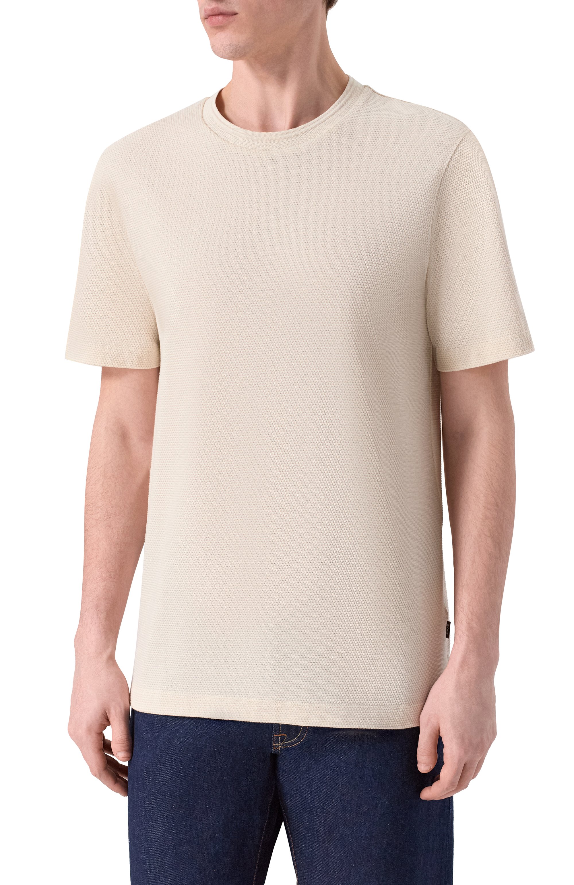 Хлопковая футболка BOSS, арт. 50452680, фото 3