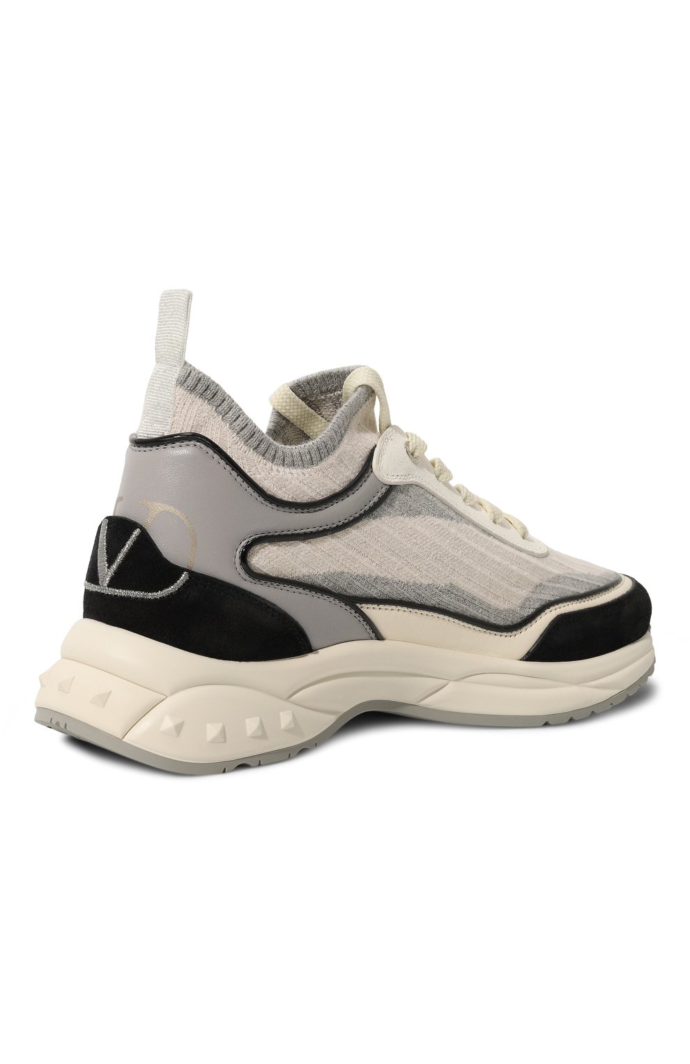 Комбинированные кроссовки ready go runners VALENTINO, арт. 3W2S0HN8XAJ, фото 3