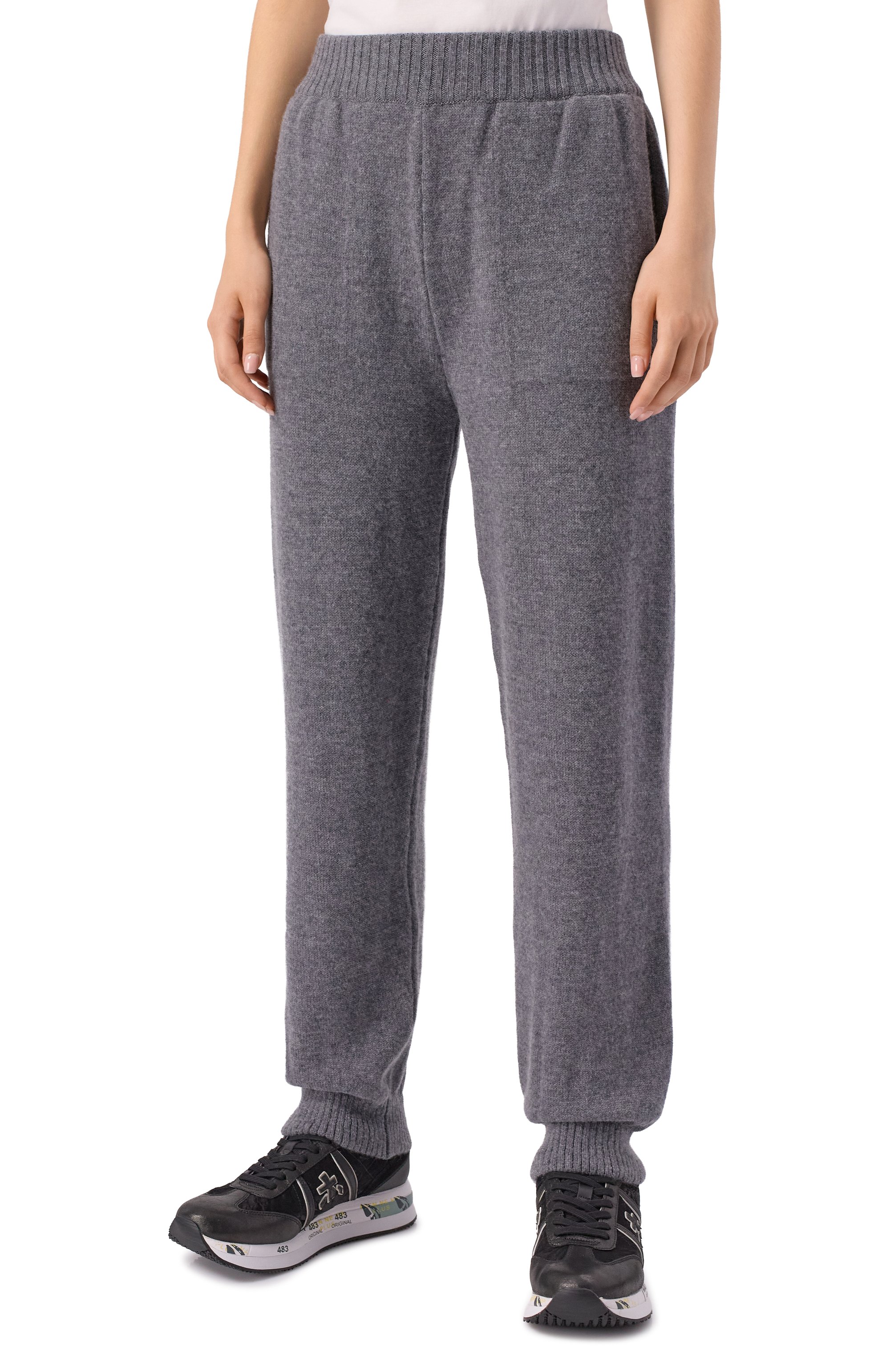 Джоггеры из шерсти и кашемира MSGM, арт. 3941MDP190/257785, фото 3