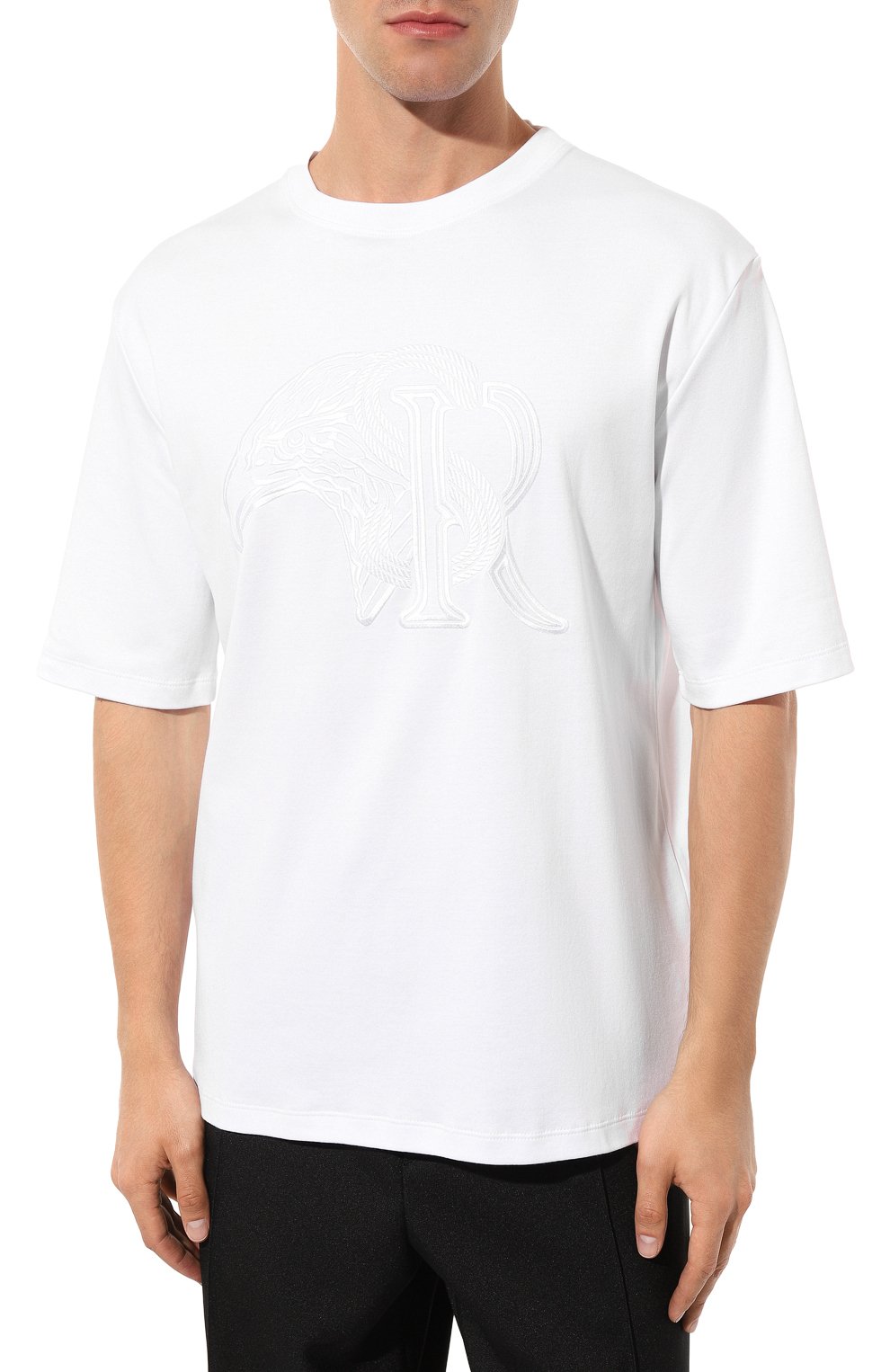 Хлопковая футболка STEFANO RICCI, арт. MNH3302660/LUXT, фото 3