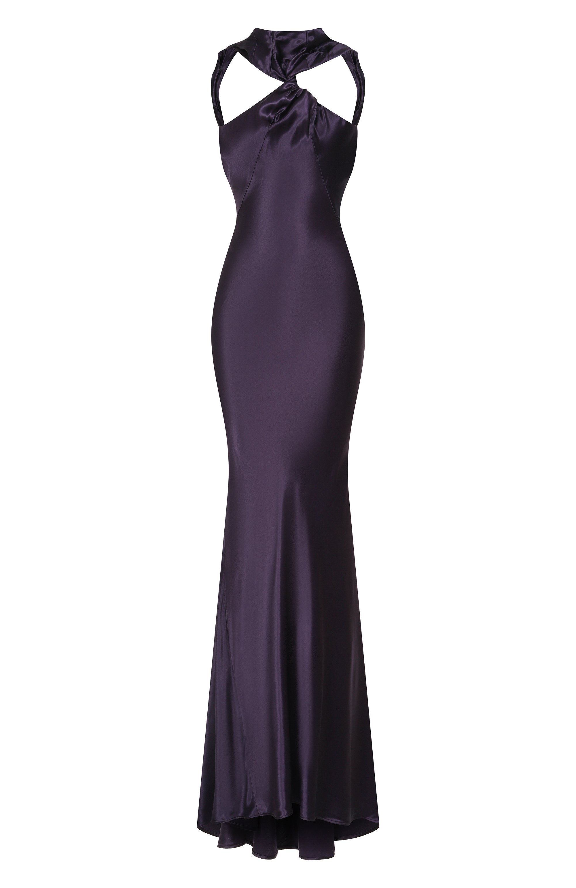 Атласное платье THE ATTICO, арт. 250WCW00222/VVV102AA, фото 1