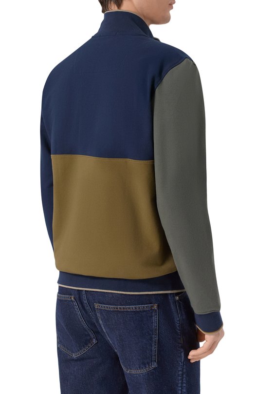 Хлопковая толстовка Aeronautica Militare FE2057UF00662 Разноцветный  FE2057UF00662 Фото 4