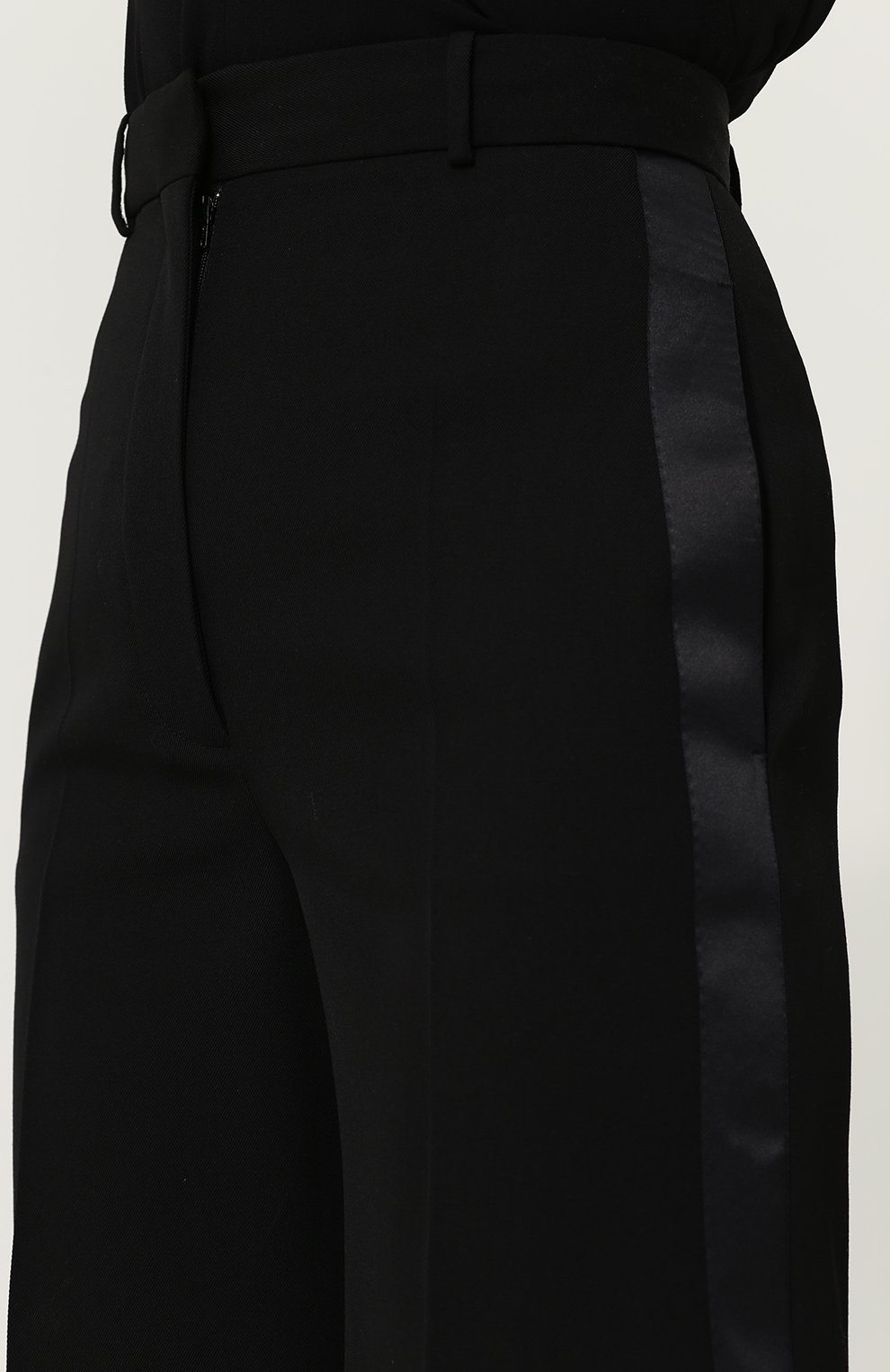 Однотонные шерстяная брюки со стрелками BURBERRY, арт. 4072901, фото 5
