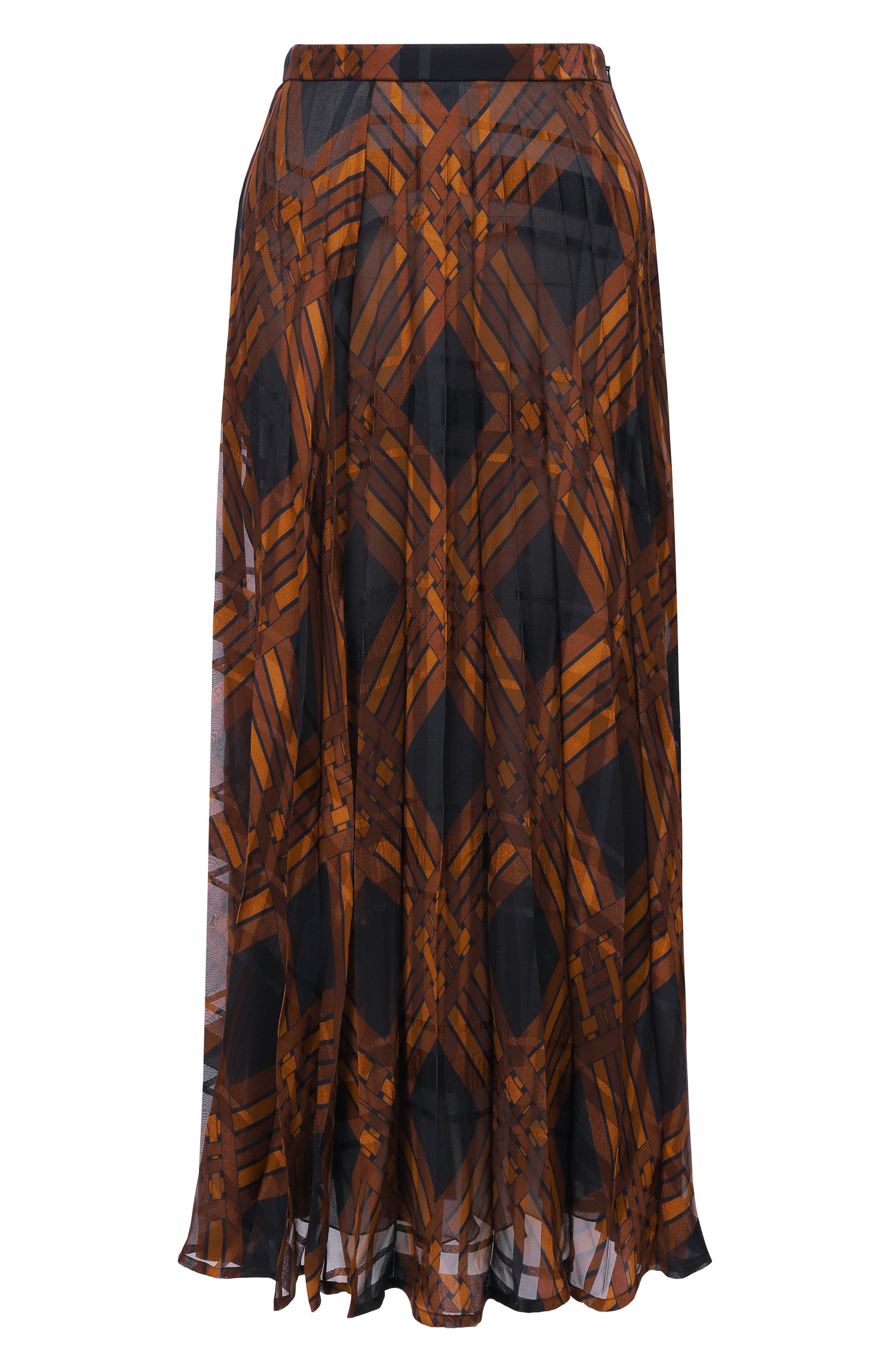 Шелковая юбка SAINT LAURENT, арт. 840529/Y4J61, фото 1