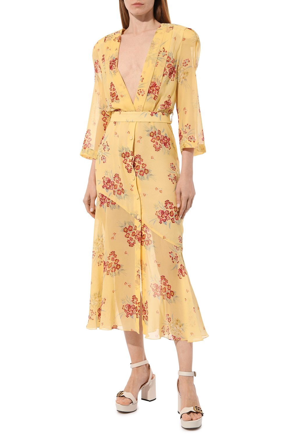 Шелковое платье ULYANA SERGEENKO, арт. ABM027FW22P 0275р22, фото 3