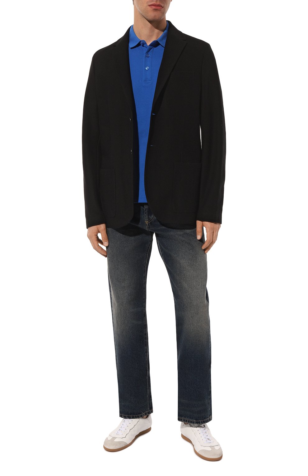 Хлопковое поло EMPORIO ARMANI, арт. 211804/4R482, фото 2