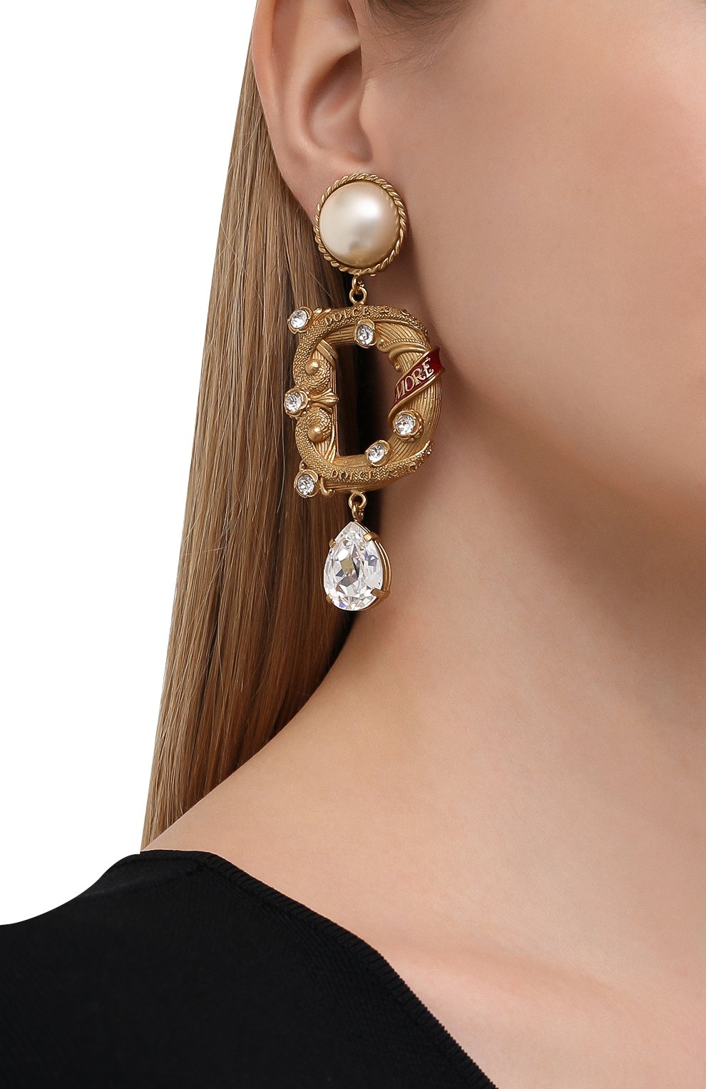 Клипсы DOLCE & GABBANA, арт. WEM6M6/W1111, фото 2