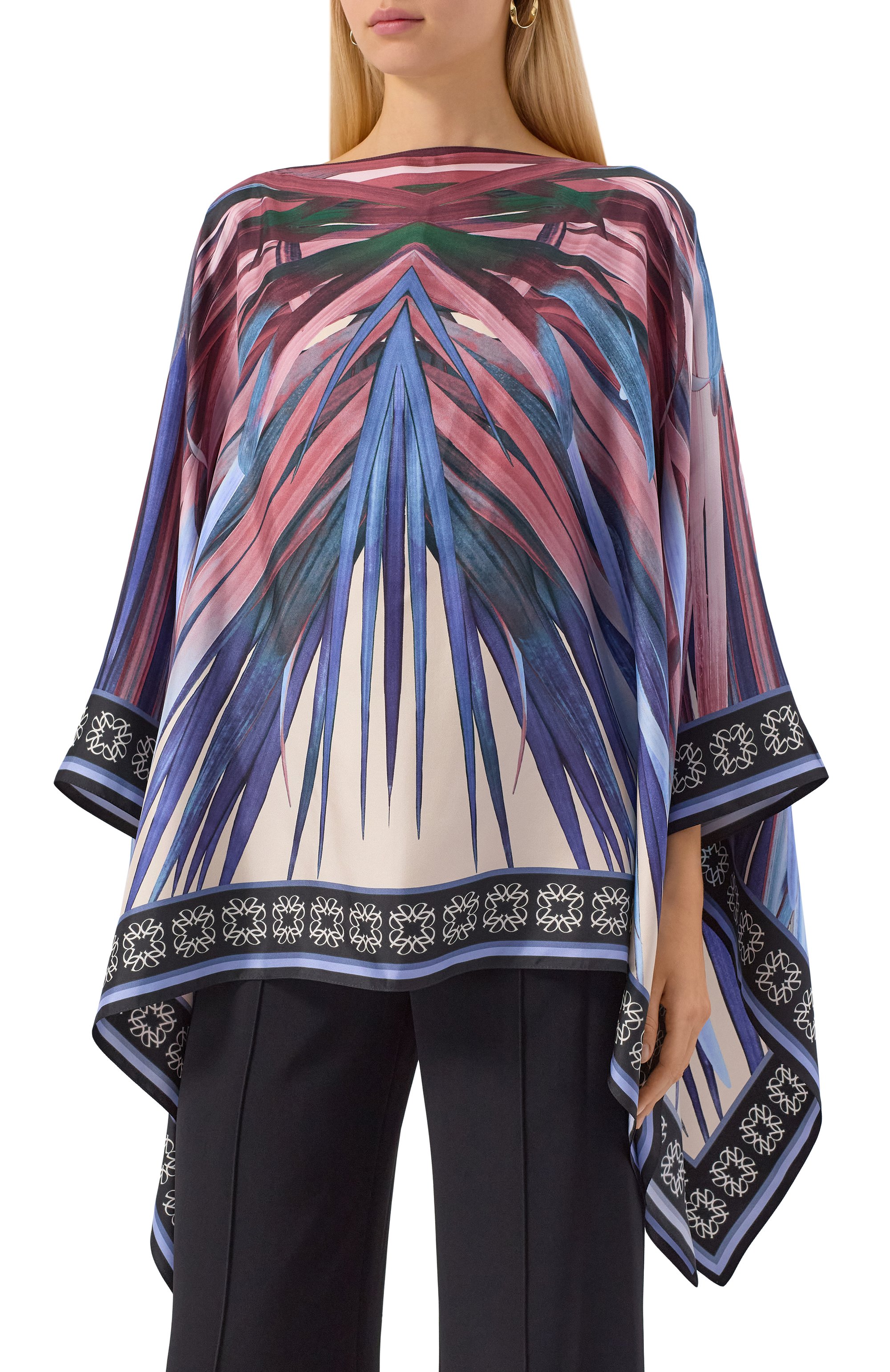 Шелковый топ ELIE SAAB, арт. 710009407, фото 3