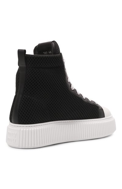 Комбинированные кеды MIU MIU, арт. 5T727D-77T-F0002-005, фото 5