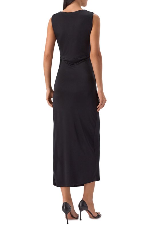 Платье из вискозы HUGO 50554034 Чёрный  50554034 Фото 3