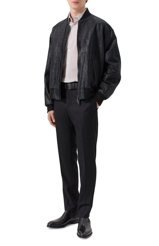 Хлопковая рубашка HUGO 50555318 Белый  50555318 Фото 2