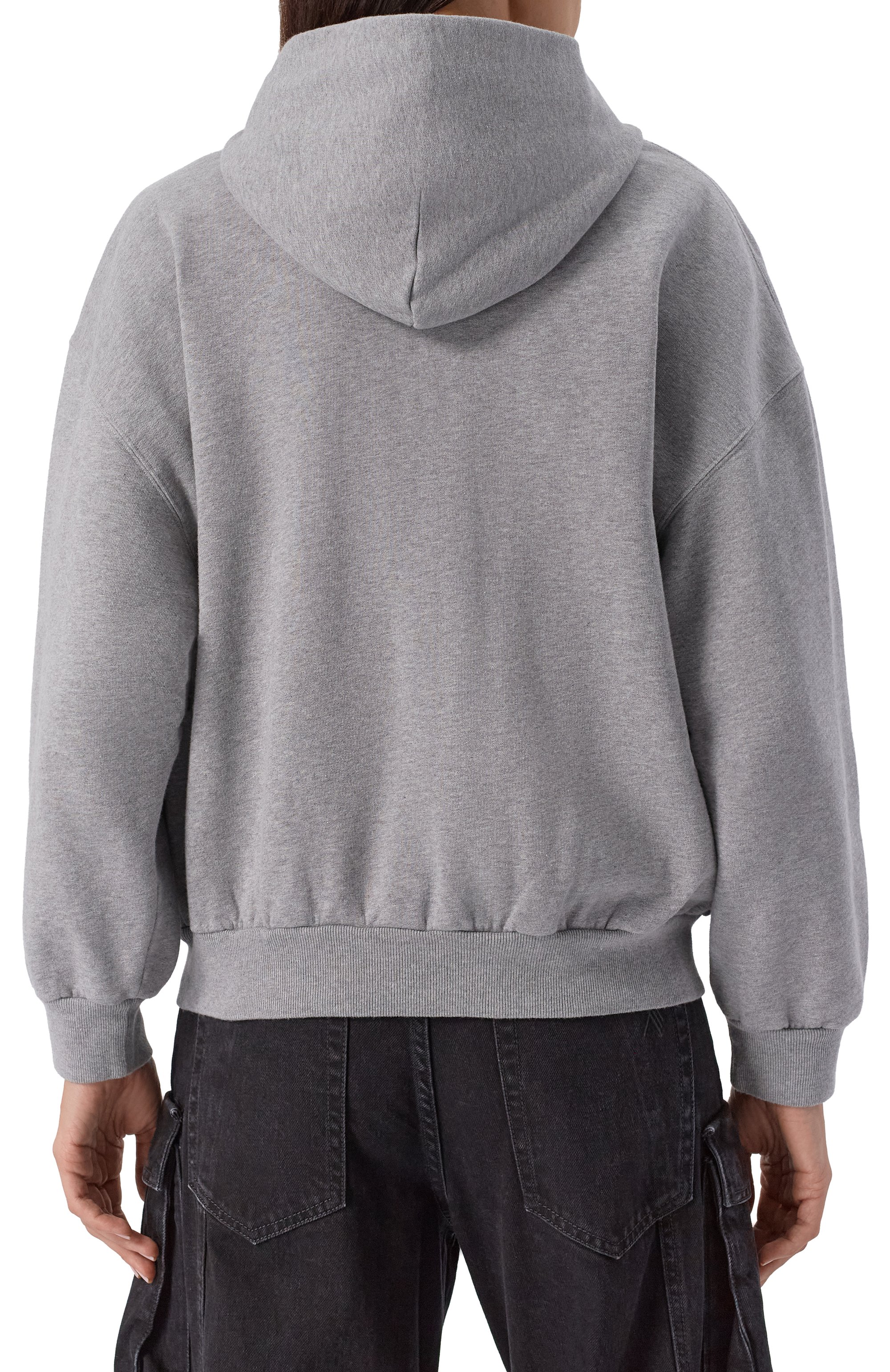 Хлопковая толстовка BALENCIAGA серого цвета по цене 185000 руб., арт. 833399/TSVP2, фото 4 Хлопковая толстовка BALENCIAGA, арт. 833399/TSVP2, фото 4